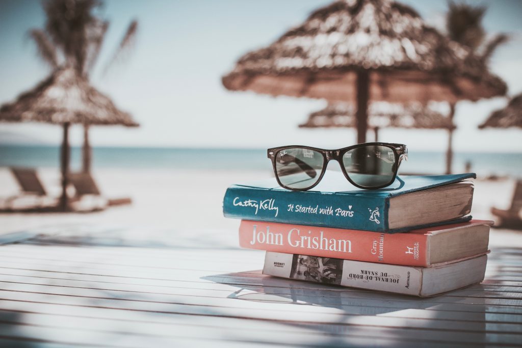 Literatur auf Reisen ist wahre Entspannung.
