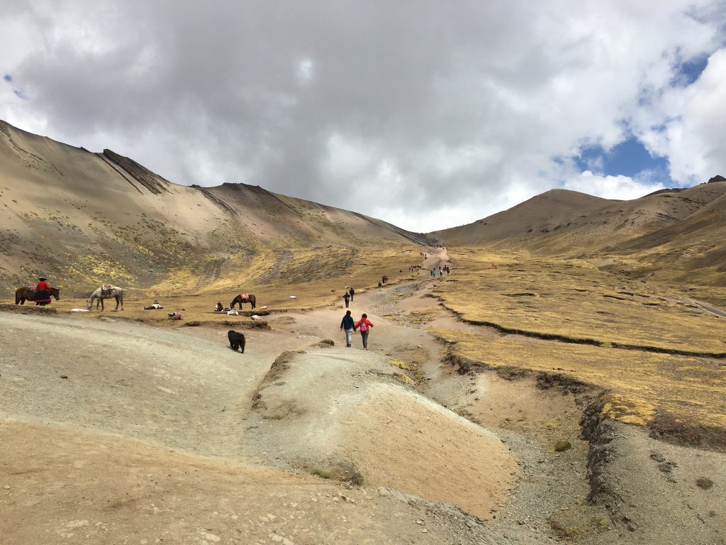 Rainbow Mountain in Peru