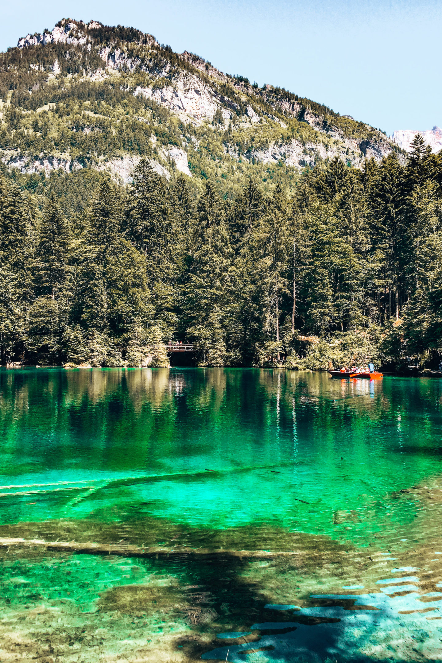 Naturpark Blausee: Ausflug ins Berner Oberland