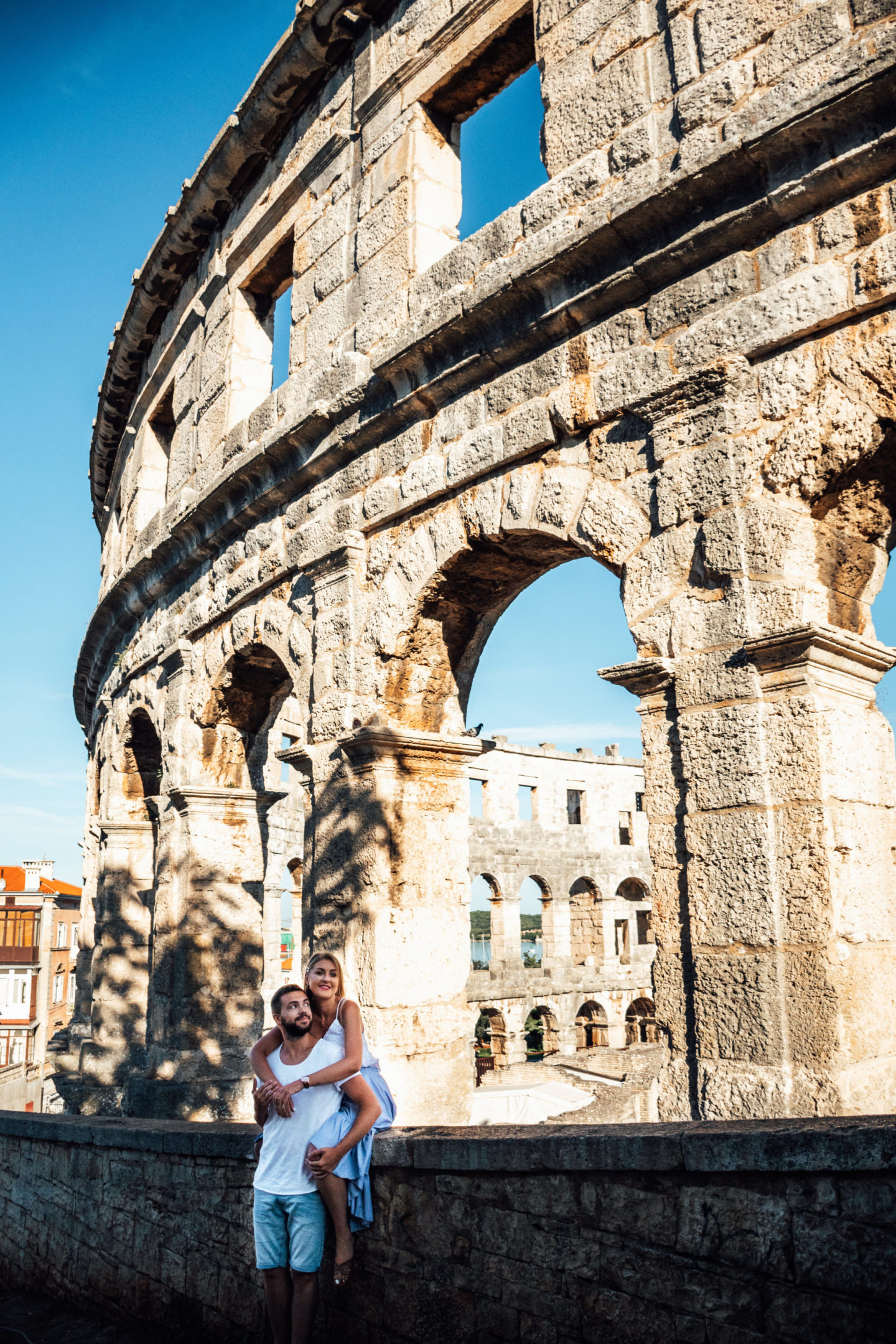 pula kroatien istrien amphitheater kolosseum