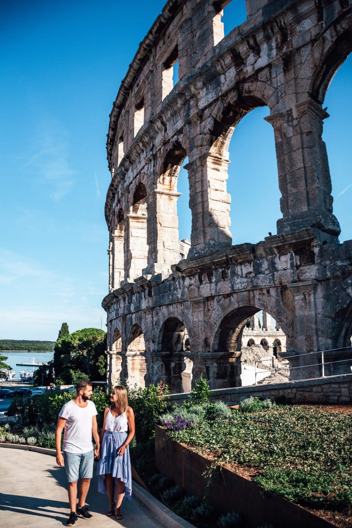 pula kroatien istrien amphitheater kolosseum