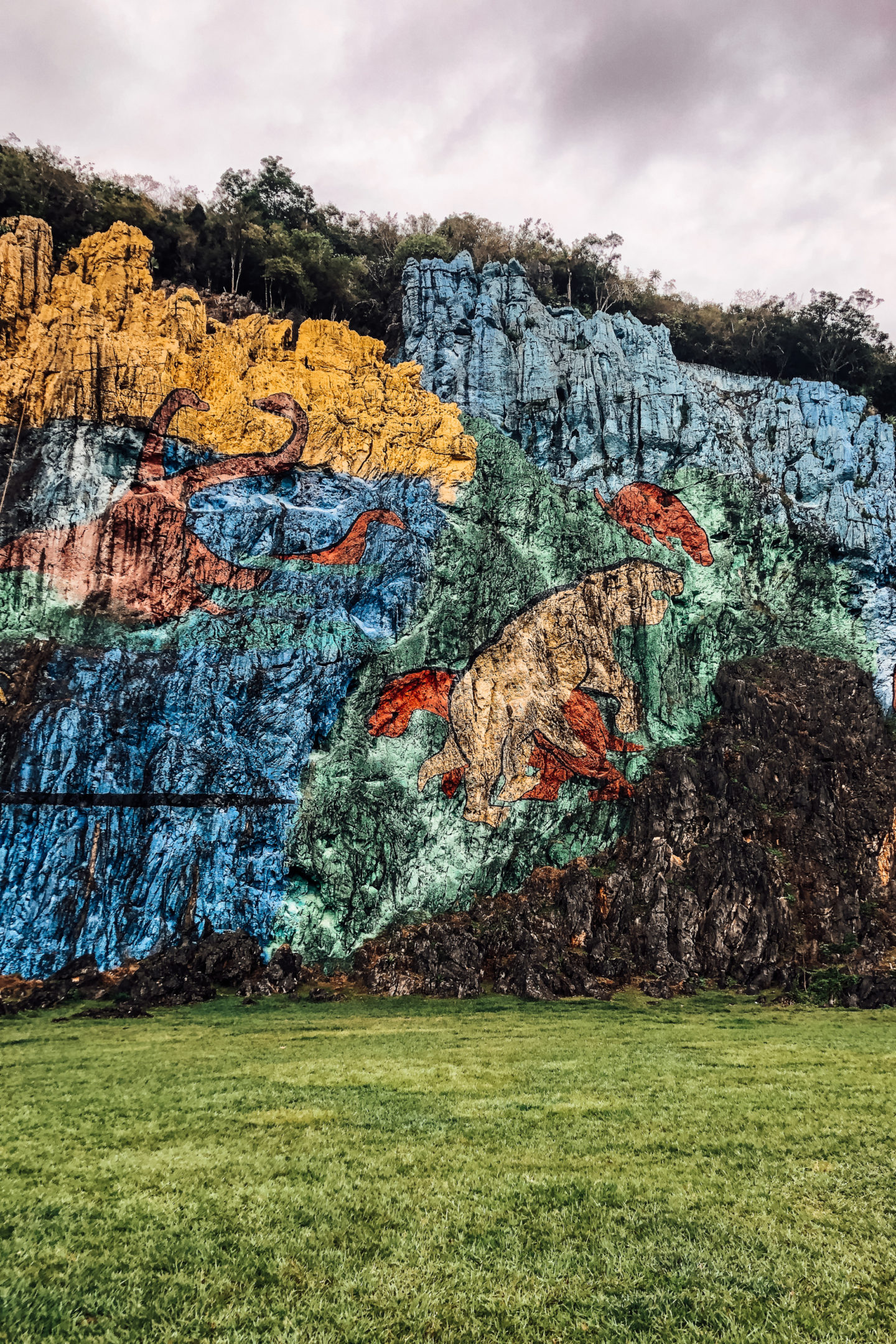 vinales kuba mural de la préhistoria